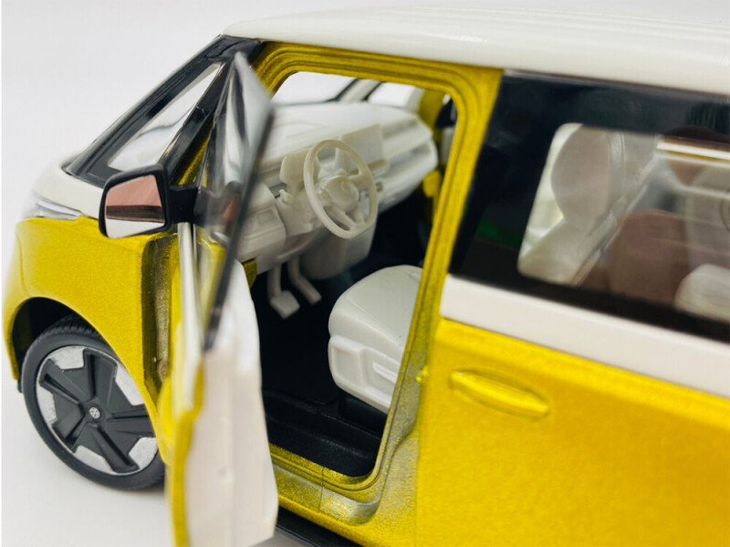 Welly VW ID. Buzz 1:24 žlutý 